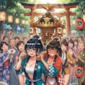 カオリ✕アンジュ 祭 5枚目