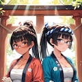 カオリ✕アンジュ 祭 3枚目