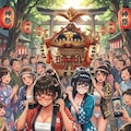 カオリ✕アンジュ 祭 6枚目