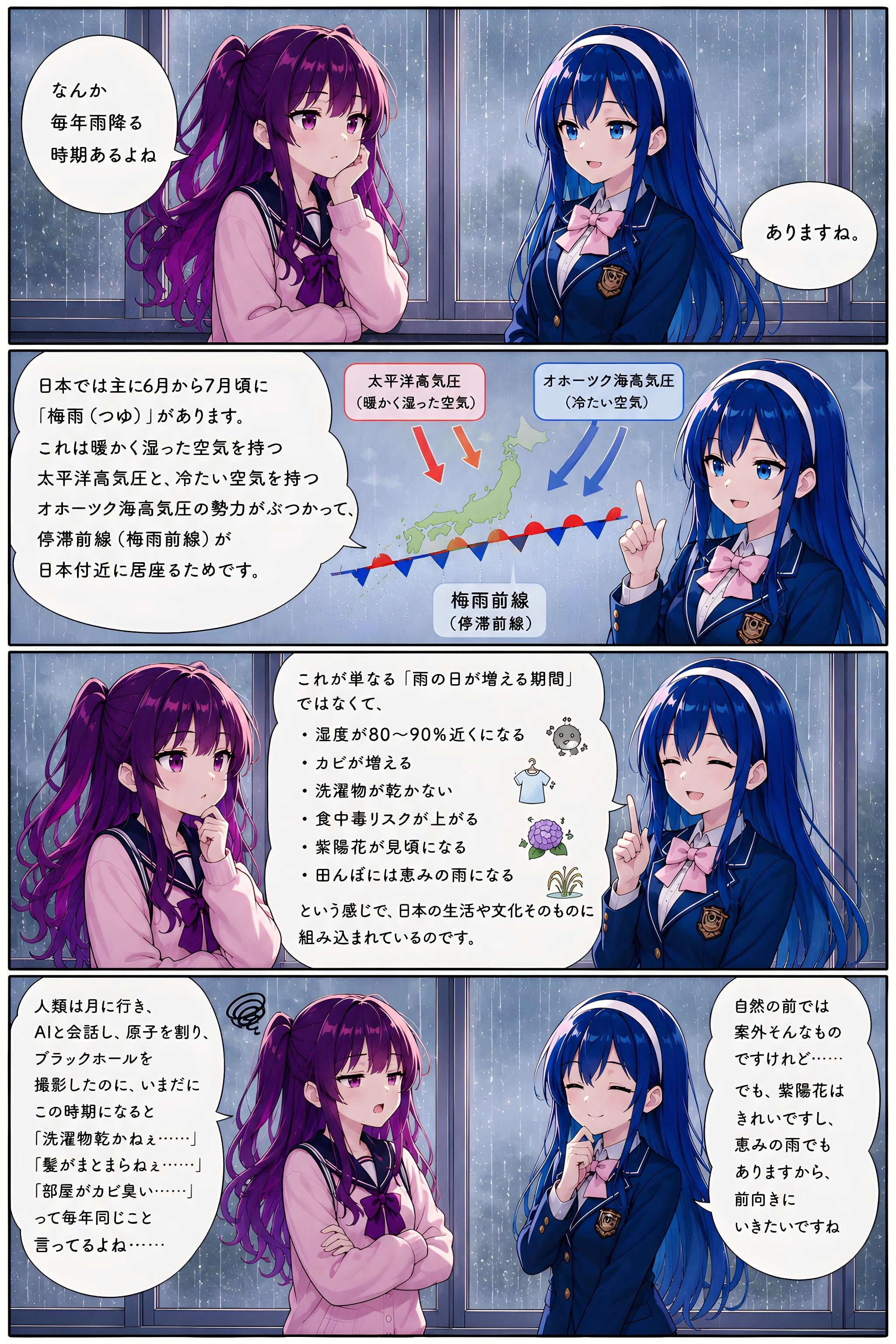 毎年雨降る時期あるよな。