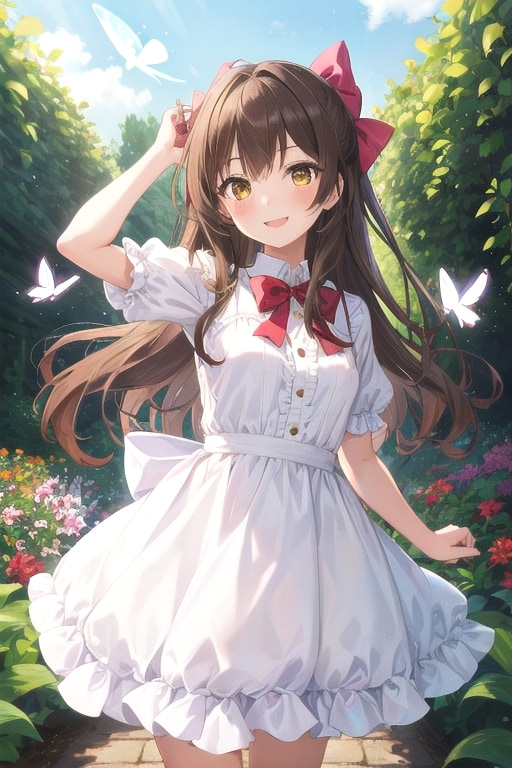 雨でも蝶々、見つけた🦋.*˚