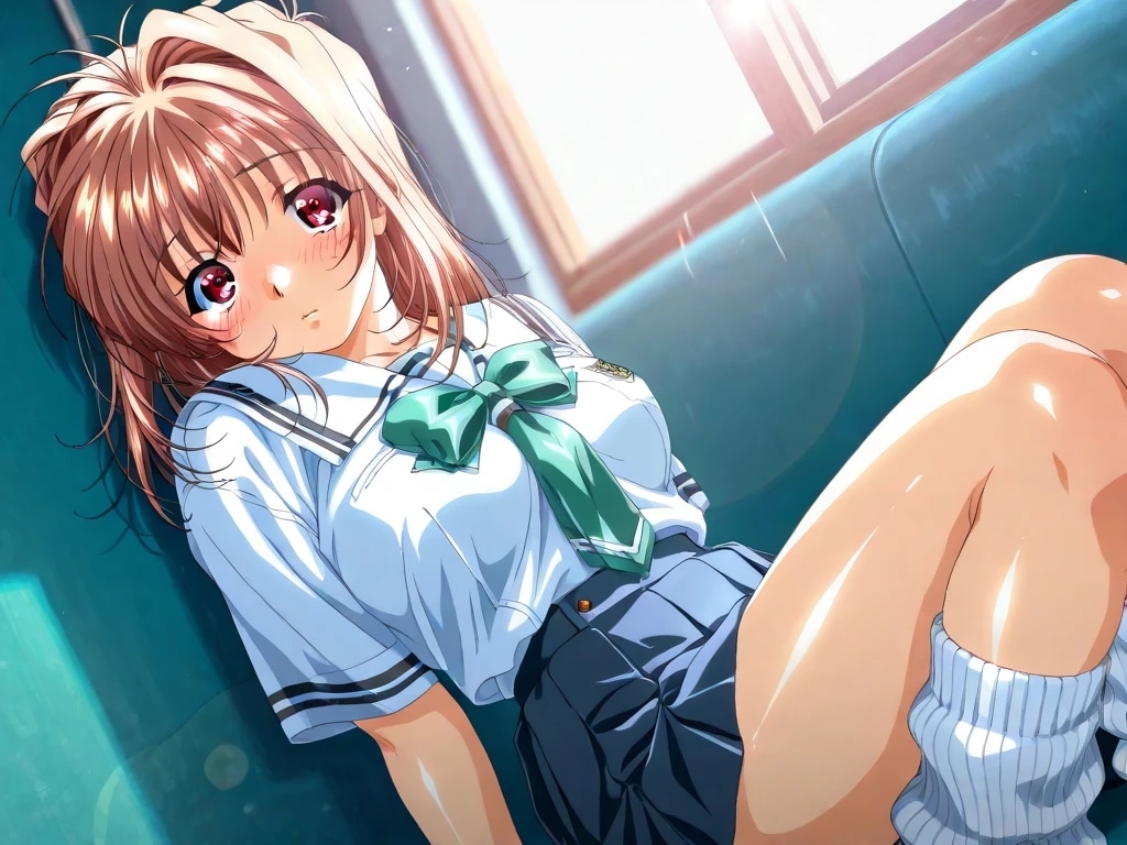 河〇理恵 制服グラビア