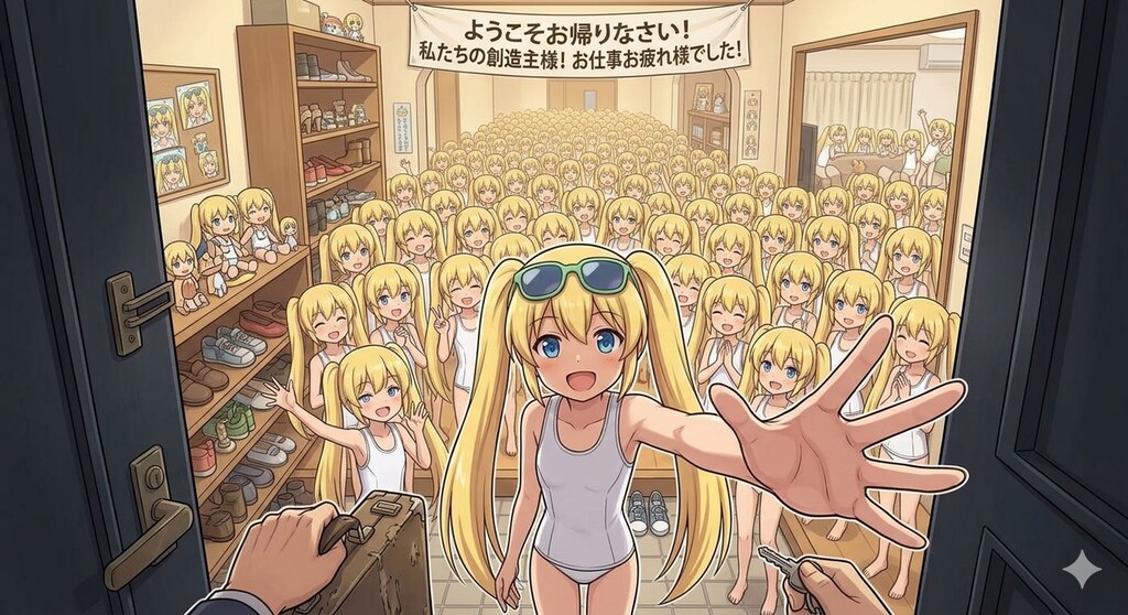 再就職を祝ってくれたクローン達との日常2