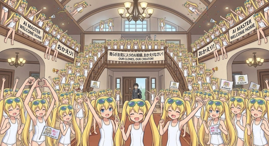 再就職を祝ってくれたクローン達との日常2