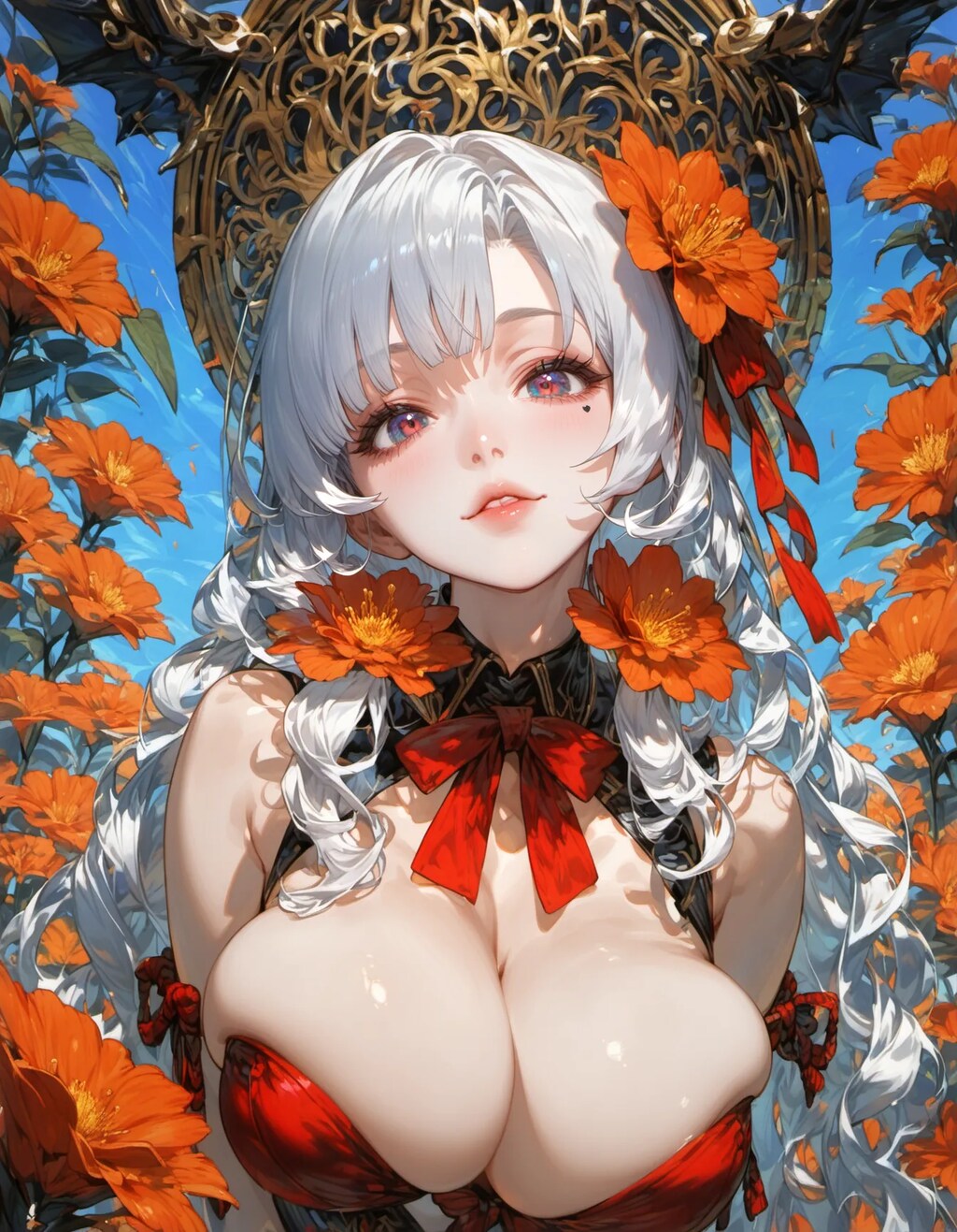 Goddess of the Marigold Bloom