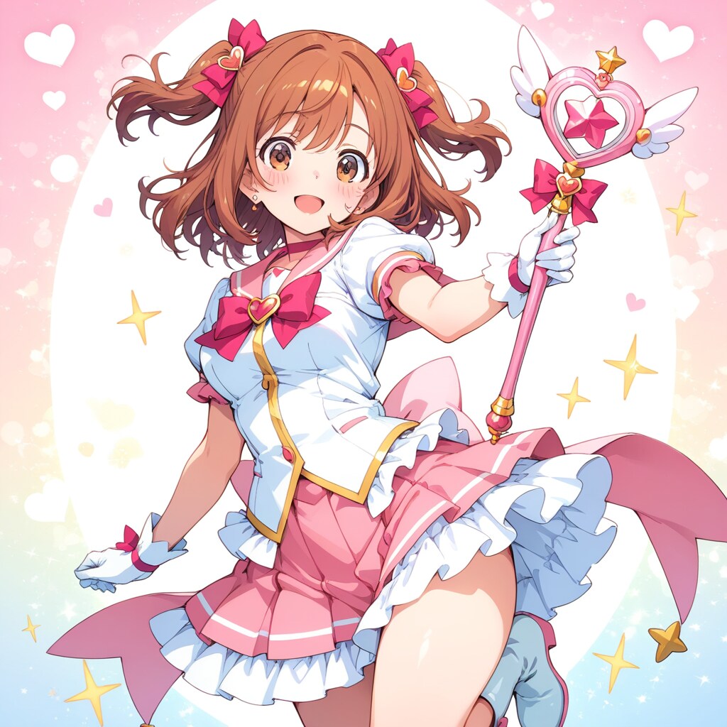 お盆の魔法少女撮影会 | の人気AIイラスト・グラビア