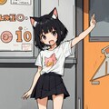ミニスカの女の子 12枚目