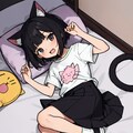 ミニスカの女の子 5枚目