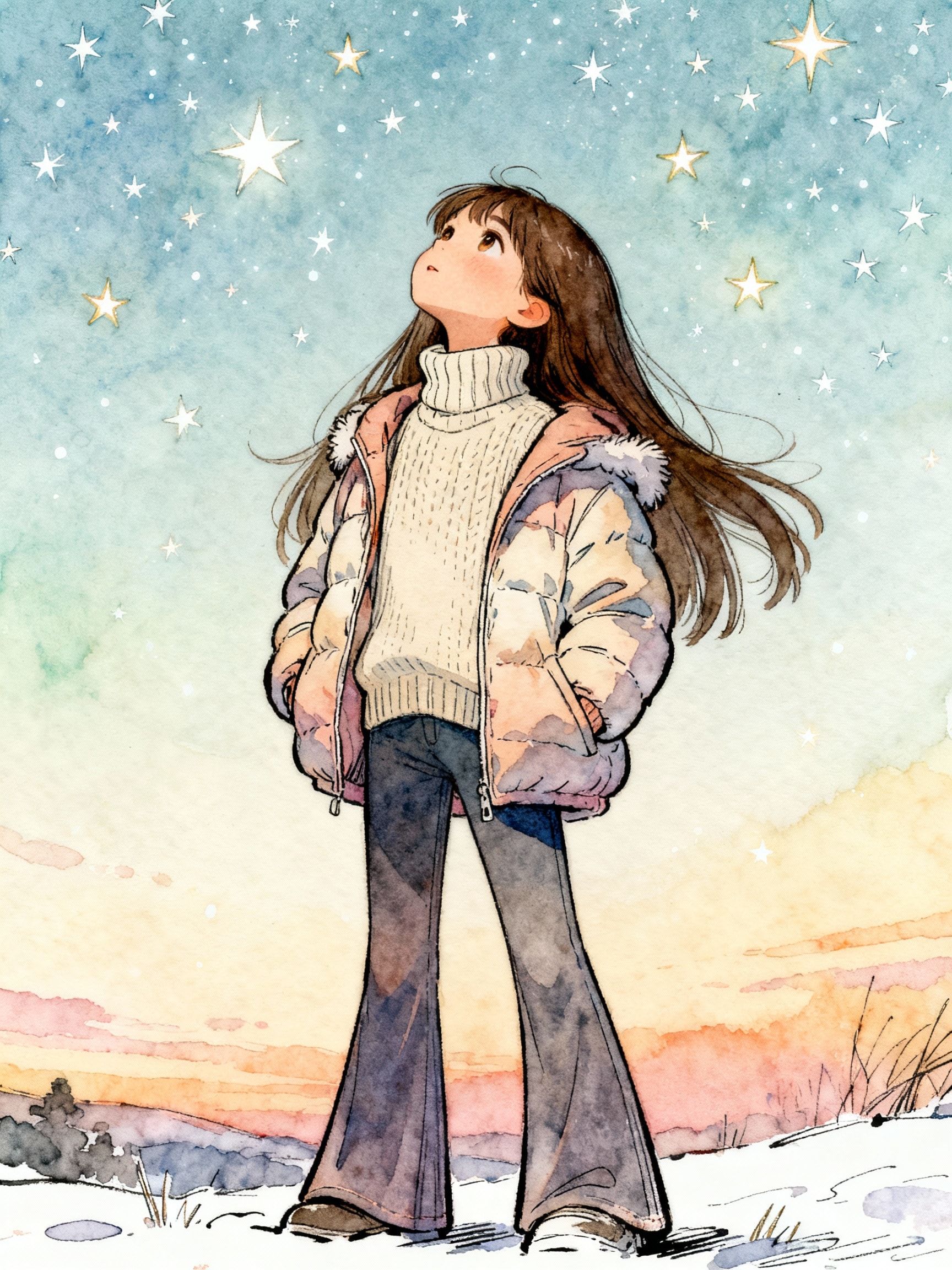 満天 | の人気AIイラスト・グラビア