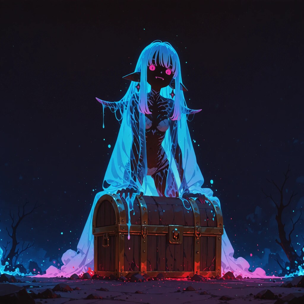 宝を守るゴブリンゾンビ