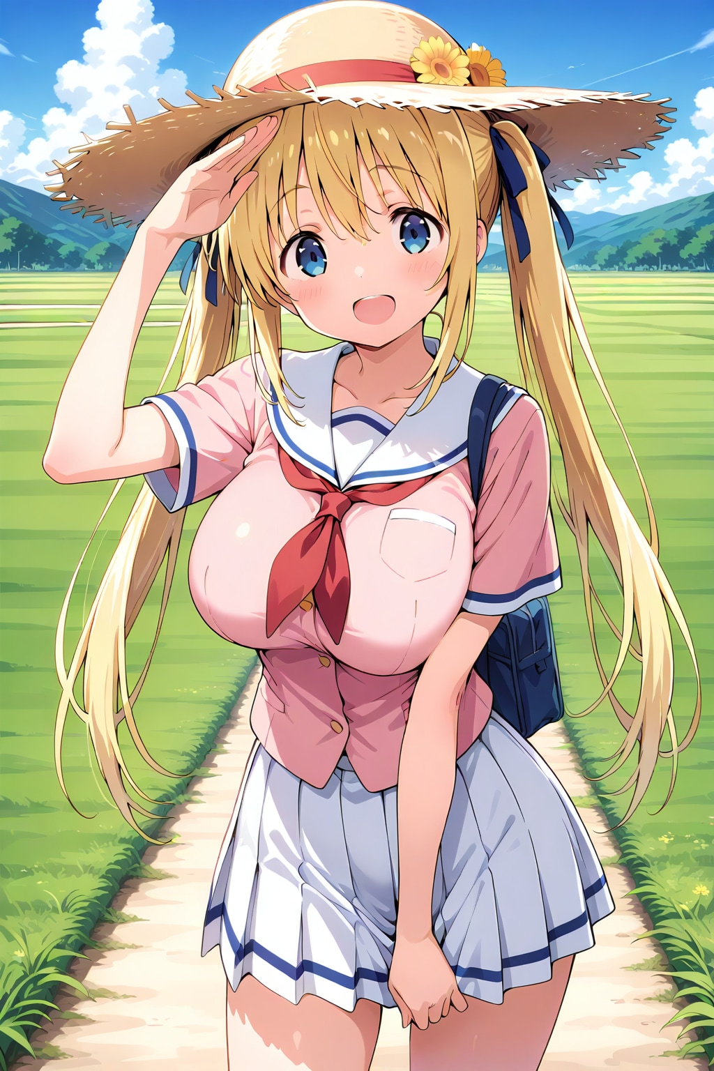 風が気持ちいいですね