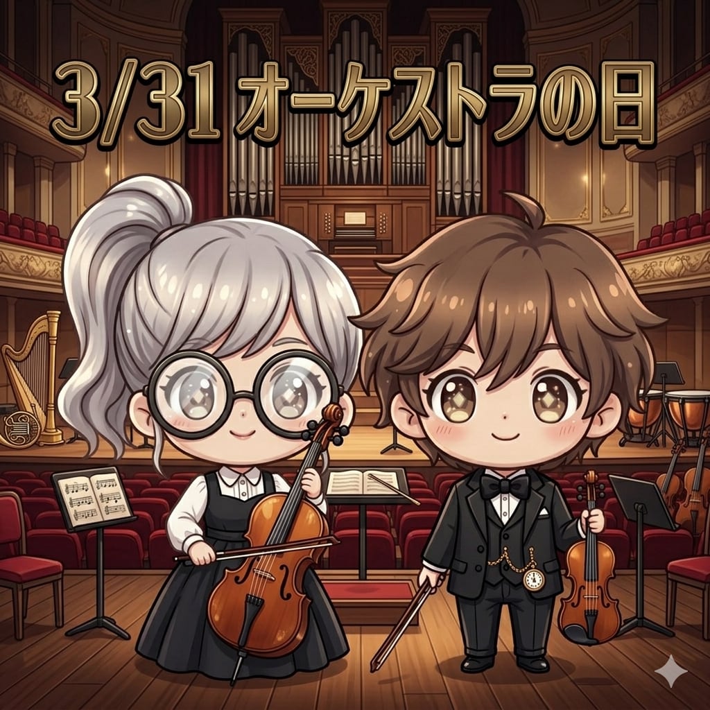 今日は「オーケストラの日」