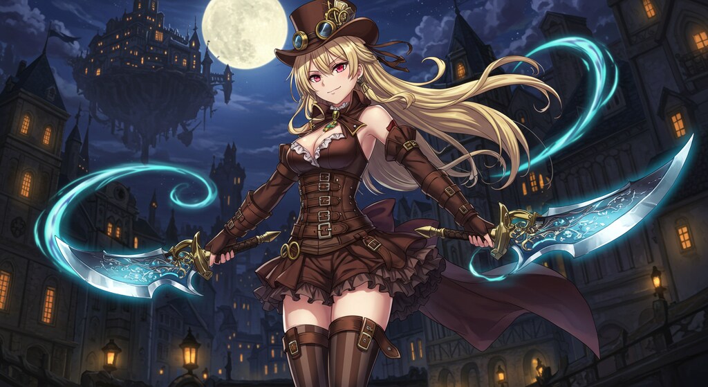 スチームパンク美少女