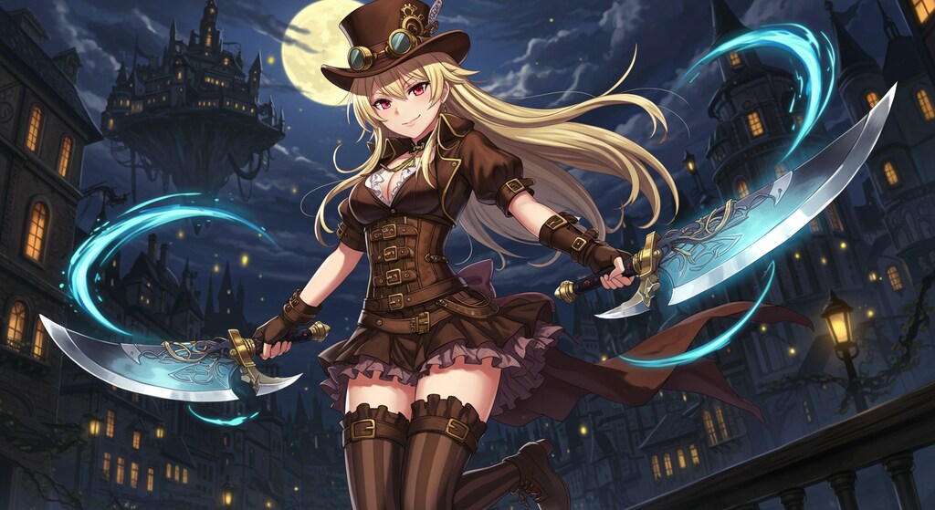 スチームパンク美少女