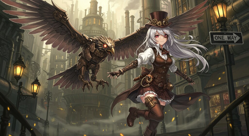 スチームパンク美少女