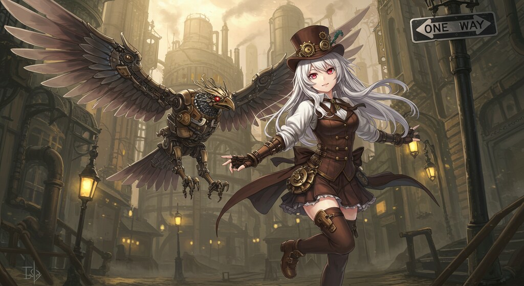 スチームパンク美少女