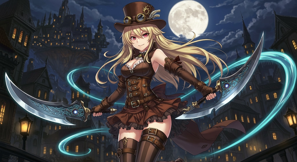 スチームパンク美少女