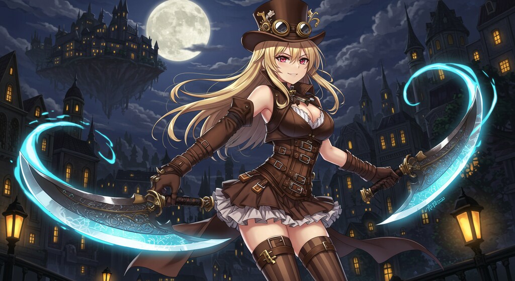 スチームパンク美少女