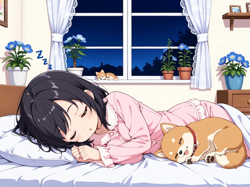 さやかちゃんとわんこ