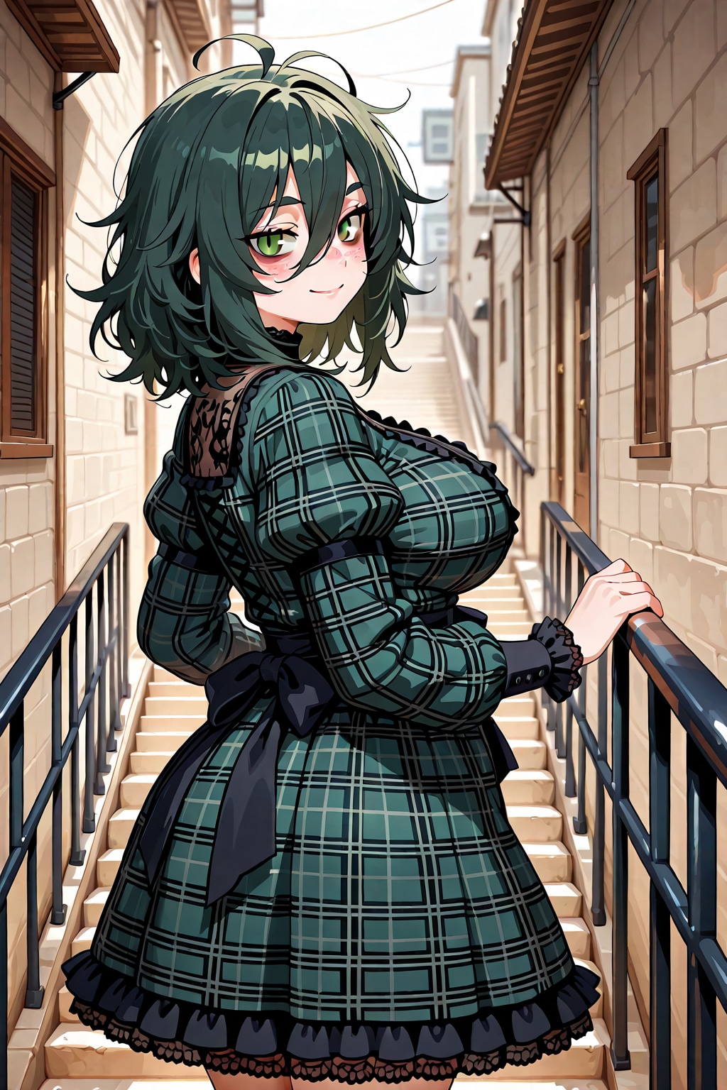 ゴスロリを着たよその子黒臣翠ちゃん