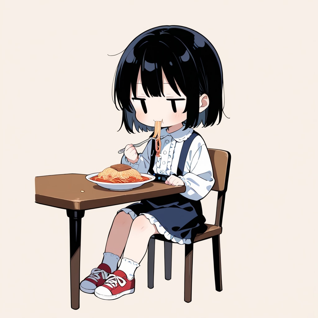 パスタを食べる | の人気AIイラスト・グラビア