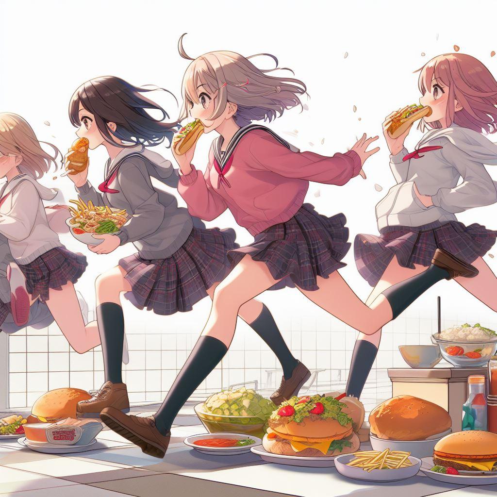 激突！グルメレース