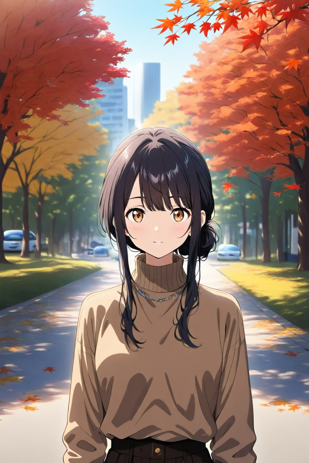 秋の女性 23歳 | の人気AIイラスト・グラビア