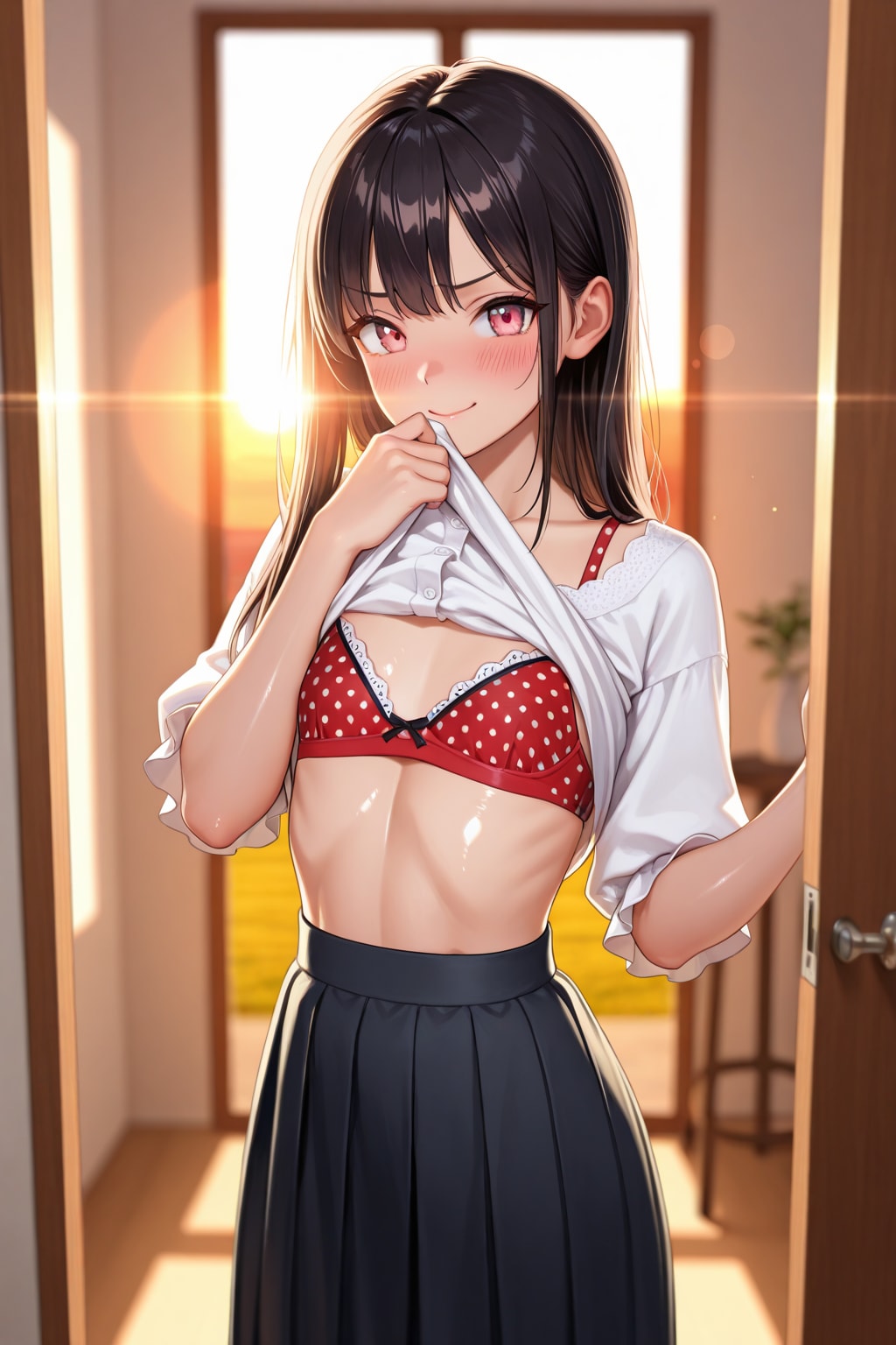 「脱いでるの、見たいの？」