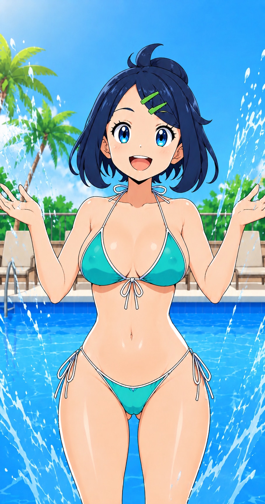リコにビキニ