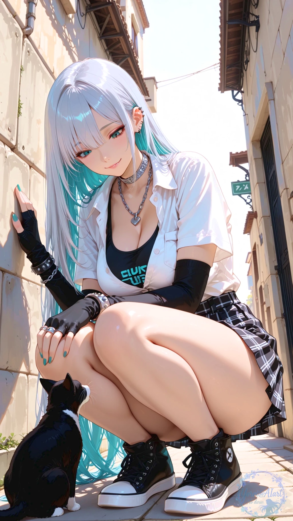 霜崎 零 – 猫 | の人気AIイラスト・グラビア