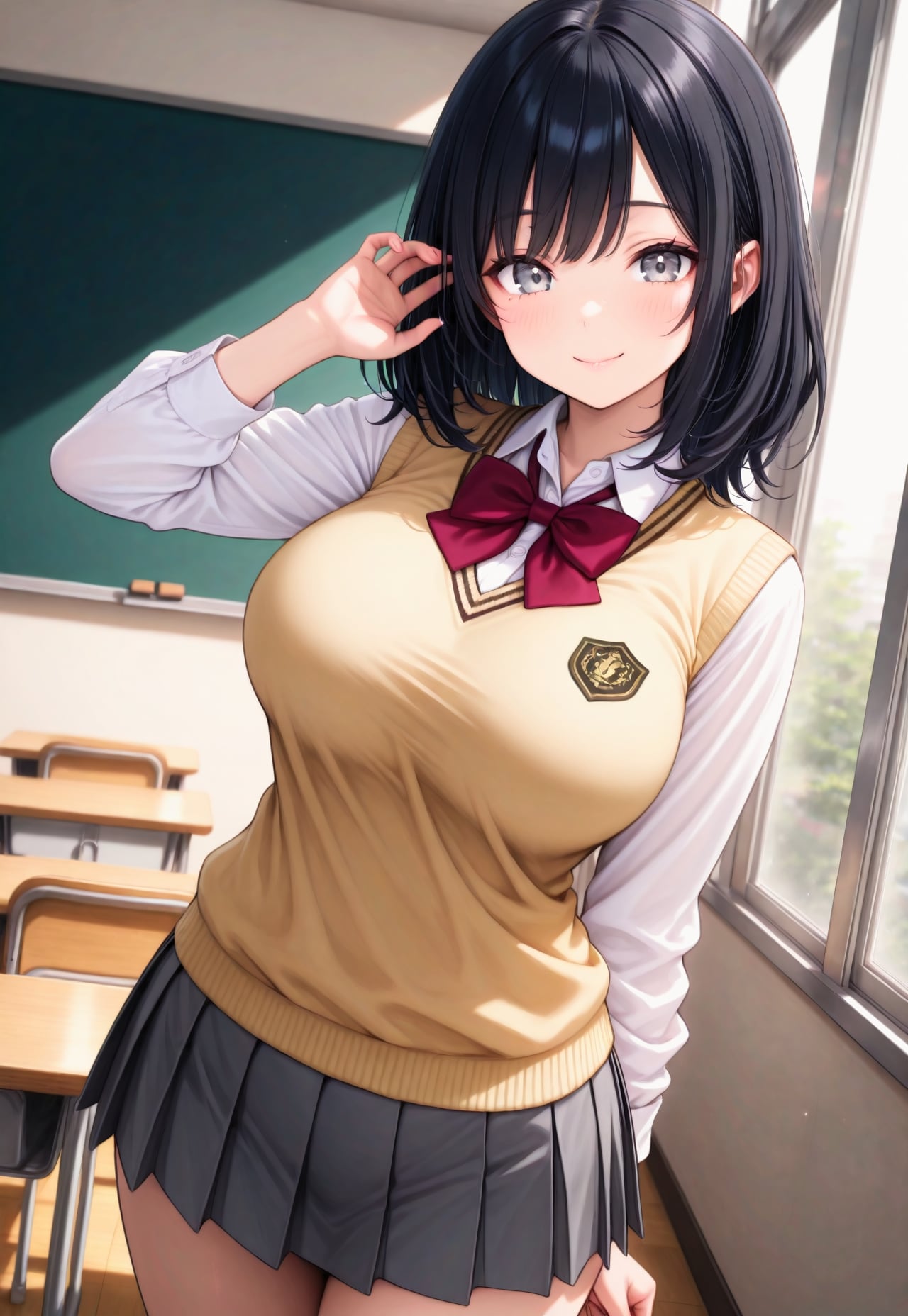 1429（薄黄色のベスト） | の人気AIイラスト・グラビア