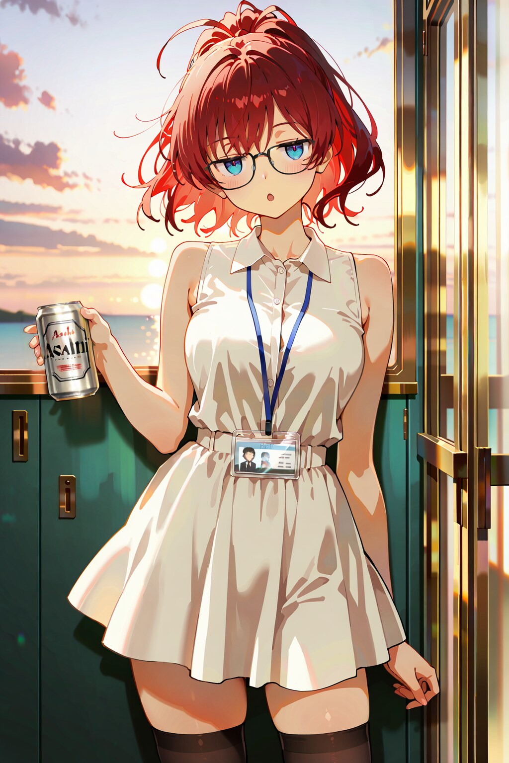 ジト目先生の眼鏡効果