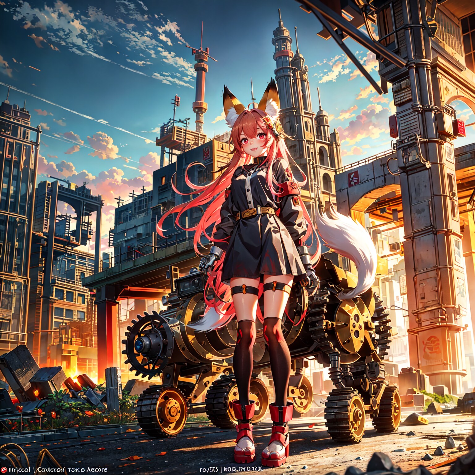 自走できるのは楽でよい | の人気AIイラスト・グラビア