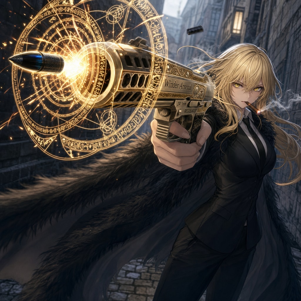 [曲付き]魔法と銃とエリザベス | の人気AIイラスト・グラビア