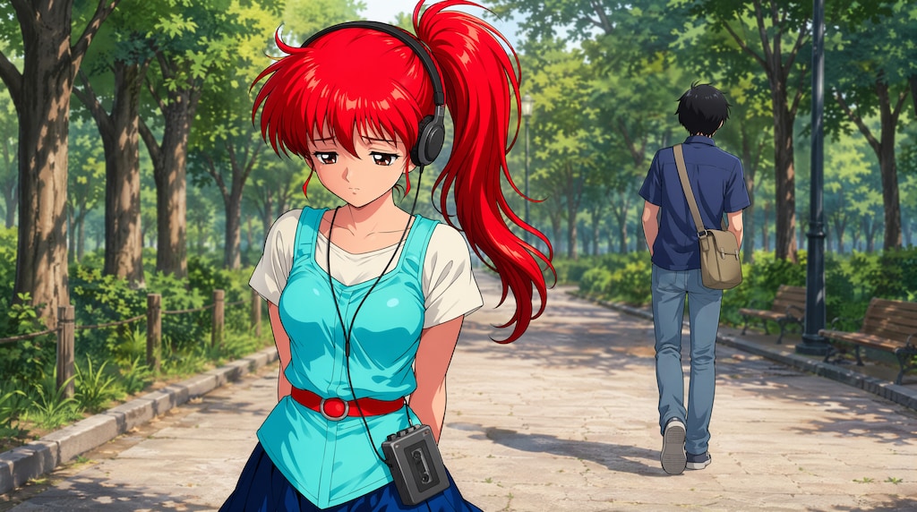 うつむくようじゃダメだね