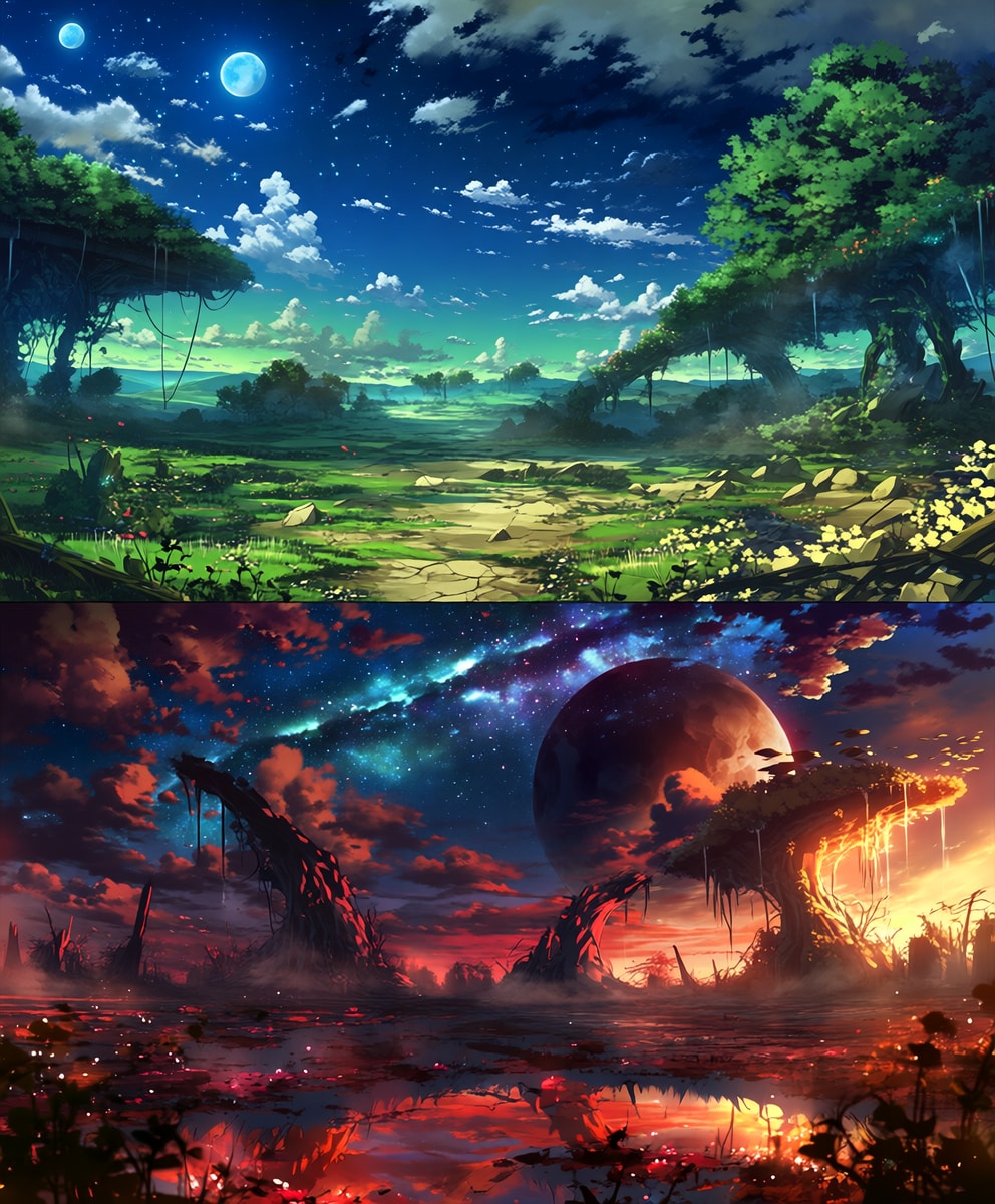 荒廃する運命より | の人気AIイラスト・グラビア