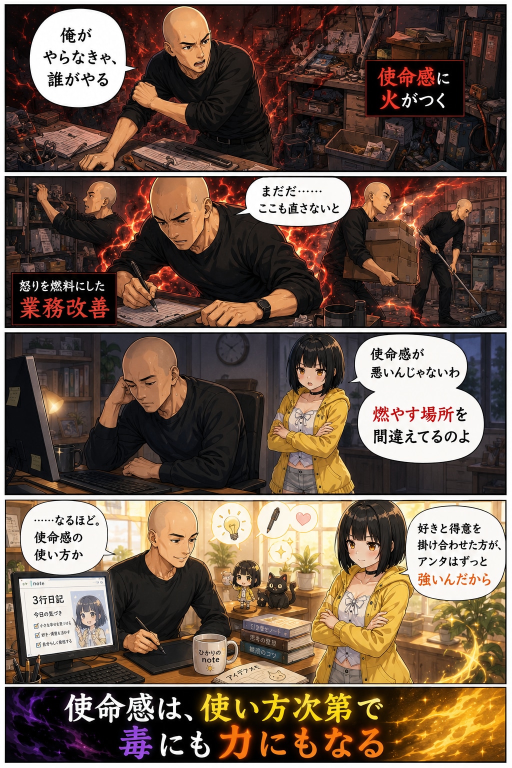 計画の立て方 | 使命感の使い方