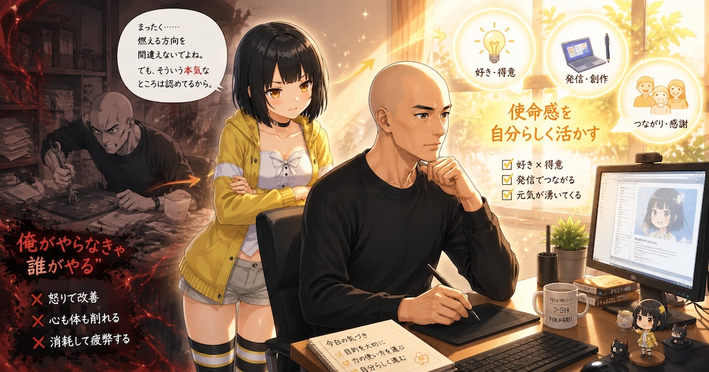 計画の立て方 | 使命感の使い方