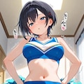 チア部のクラスメイトも騎乗位で犯す 9枚目