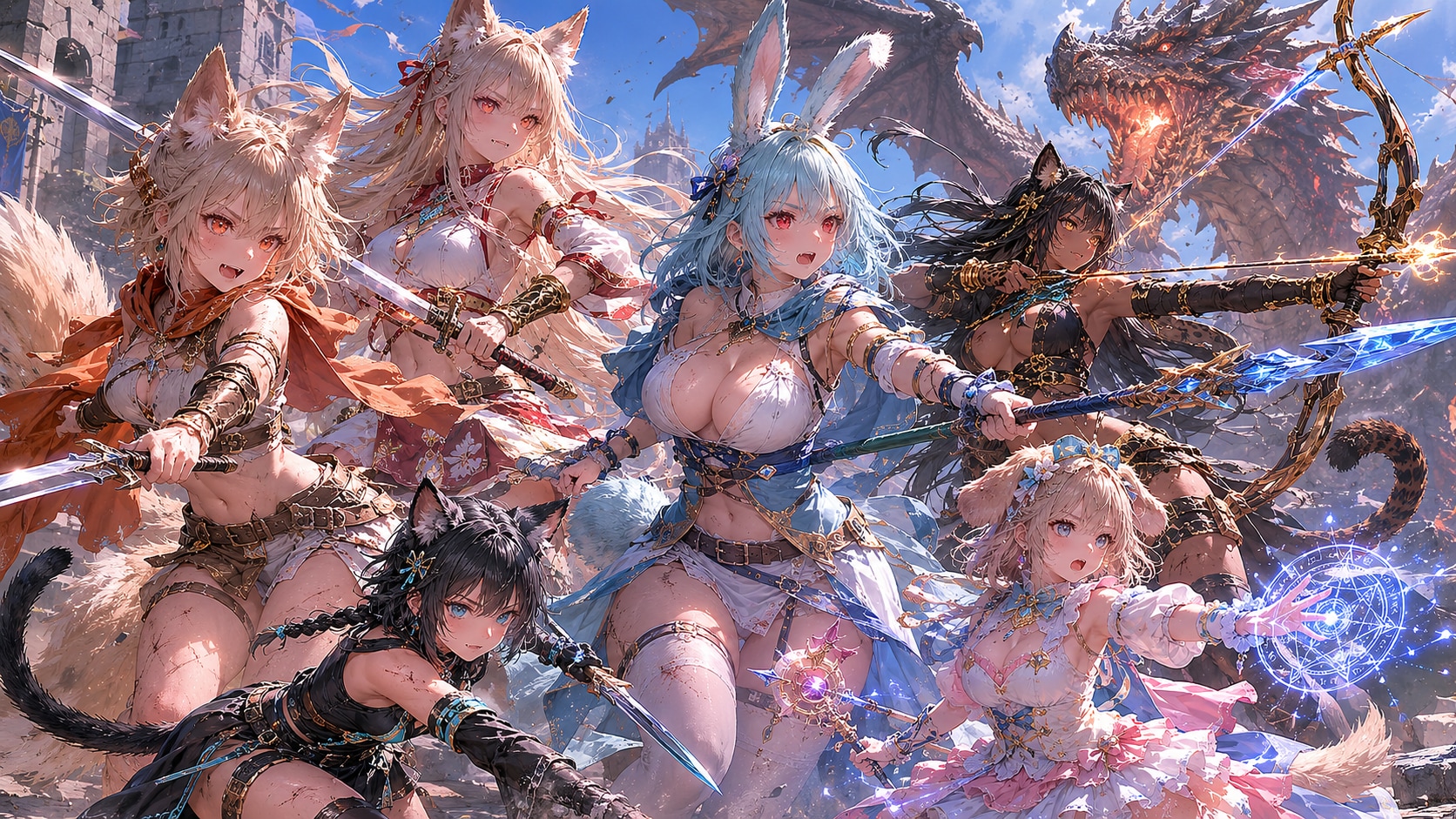 ドラゴンとの壮絶な激闘！
