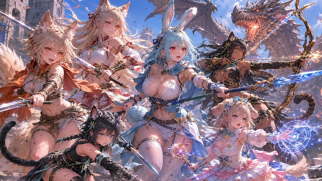 ドラゴンとの壮絶な激闘！