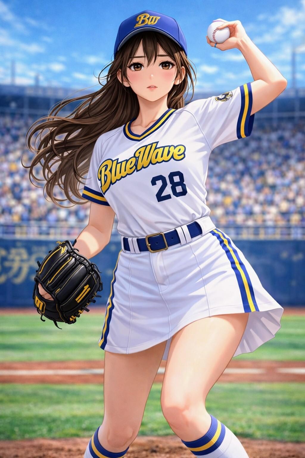 オリックスブルーウェーブお姉やん⚾️