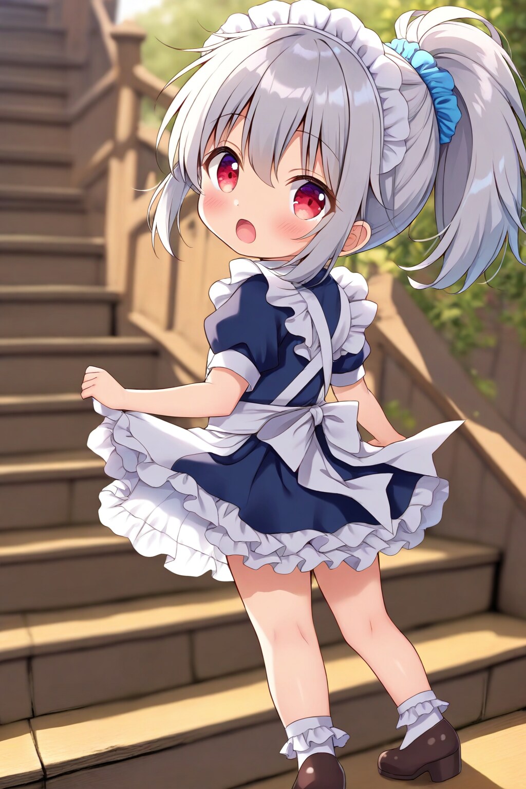 雛菊ちゃんはめいどさん | の人気AIイラスト・グラビア