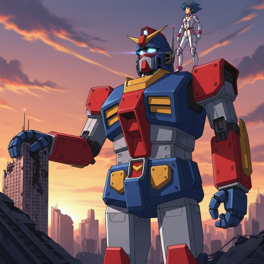 80年代風アニメ