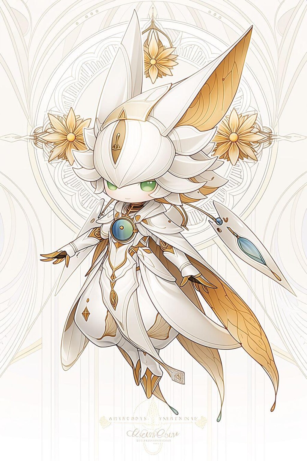 nijiにお願い「あなたの思うAIの神を描いて」