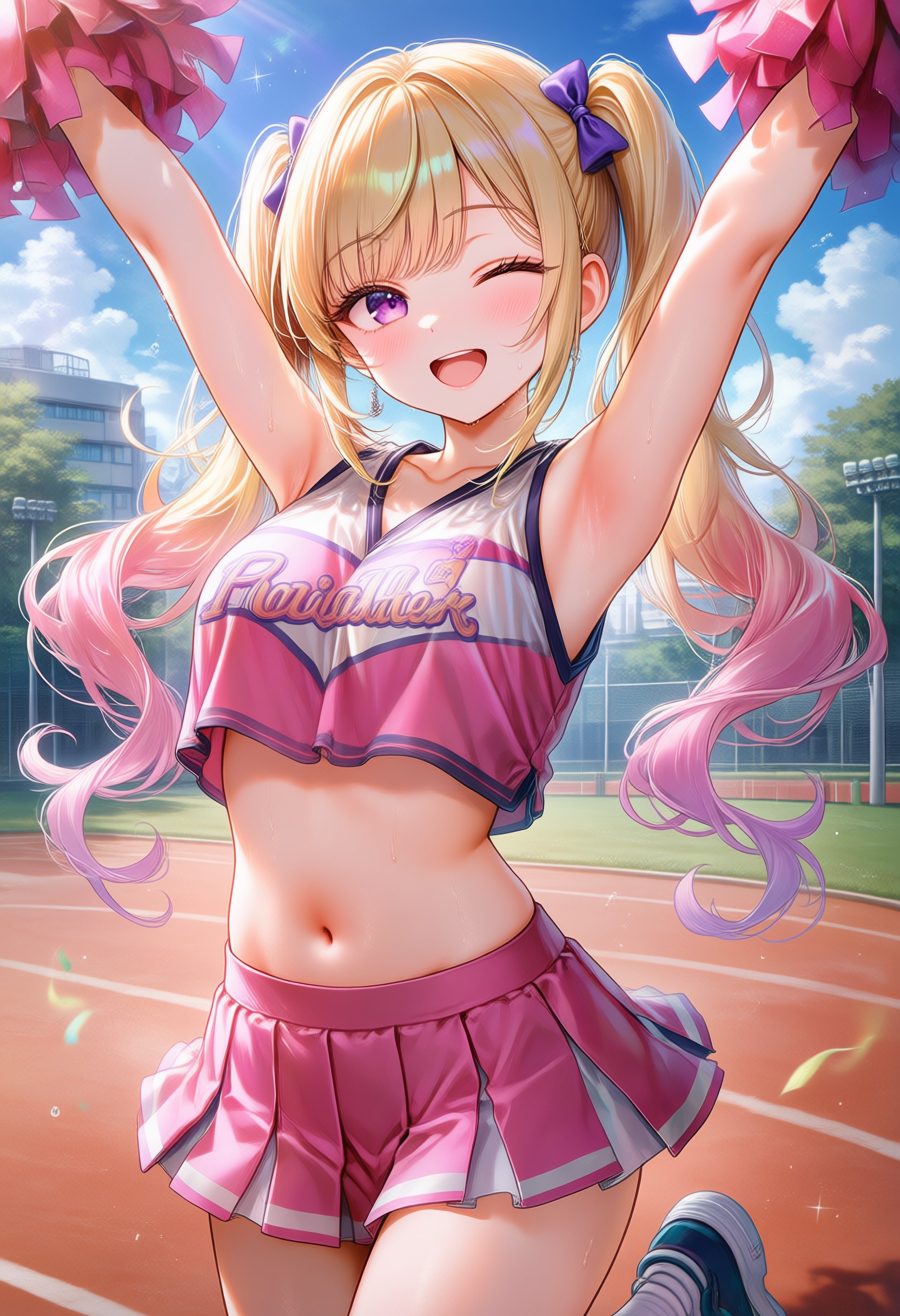 ふぁいと〜！ウチの応援、ちゃんと届いてる？✨