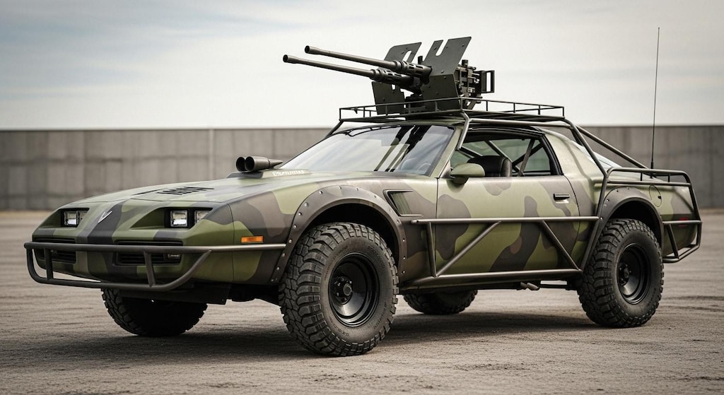 ポンティアックファイヤーバードトランザム軍用車