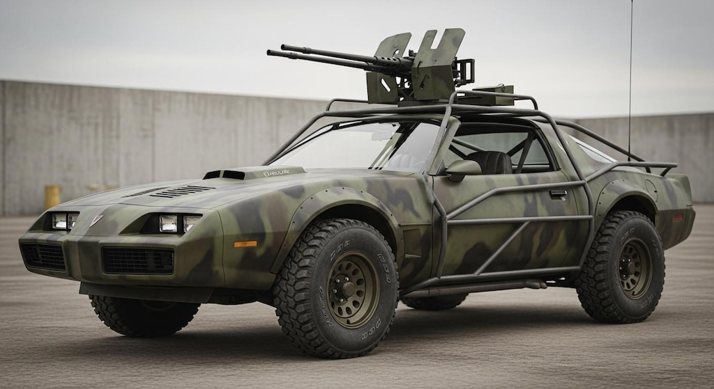 ポンティアックファイヤーバードトランザム軍用車