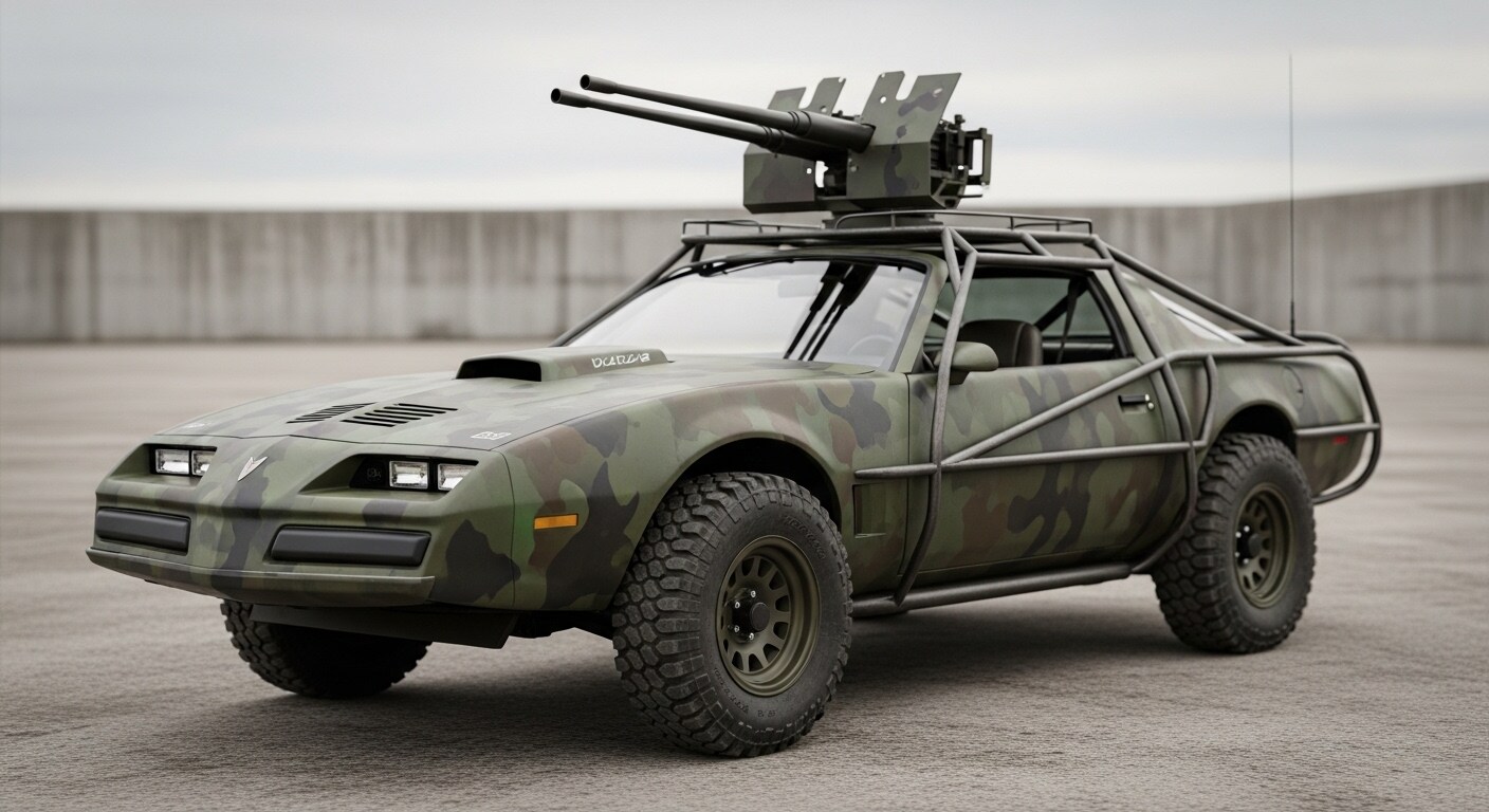 ポンティアックファイヤーバードトランザム軍用車