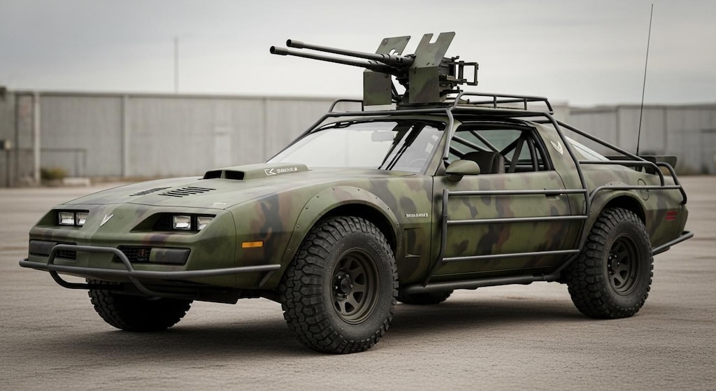 ポンティアックファイヤーバードトランザム軍用車